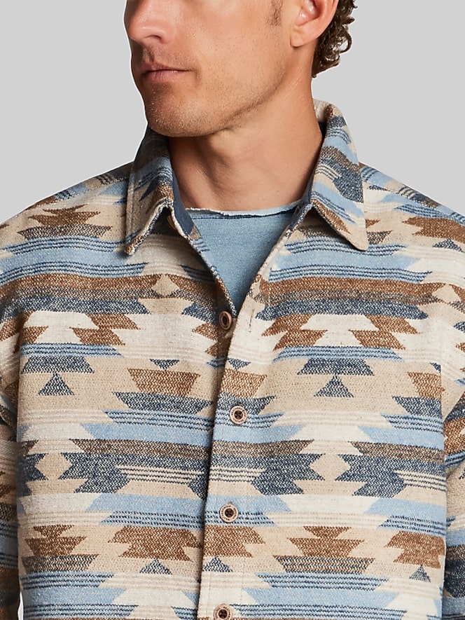 Weatherproof Vintage Unlined Southwest Shirt Jacket