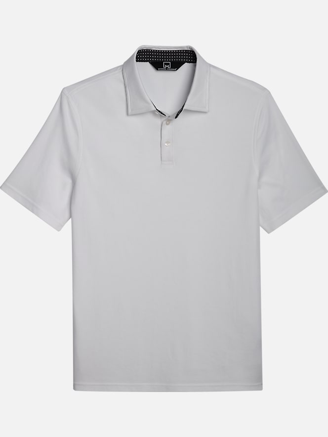 Michael Strahan Modern Fit Interlock Polo All Clearance 3999 Mens Wearhouse 