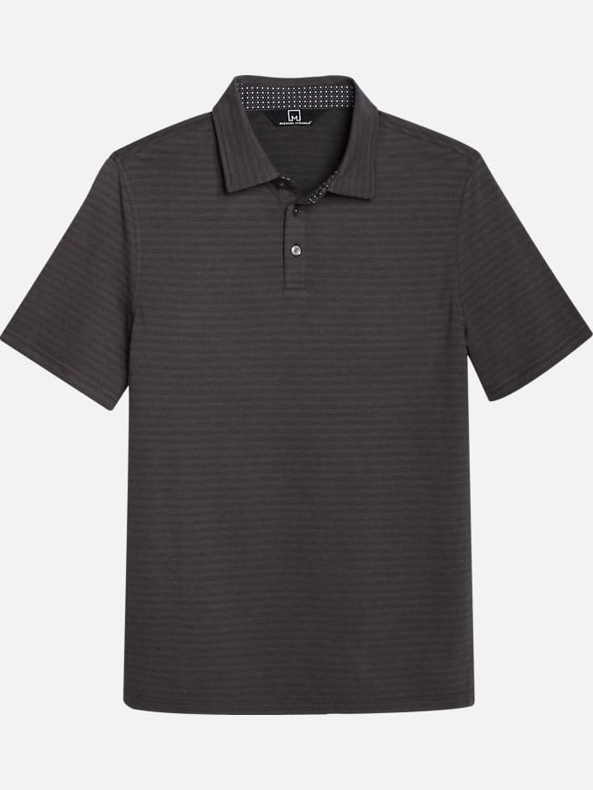 Michael Strahan Modern Fit Interlock Polo All Clearance 3999 Mens Wearhouse 