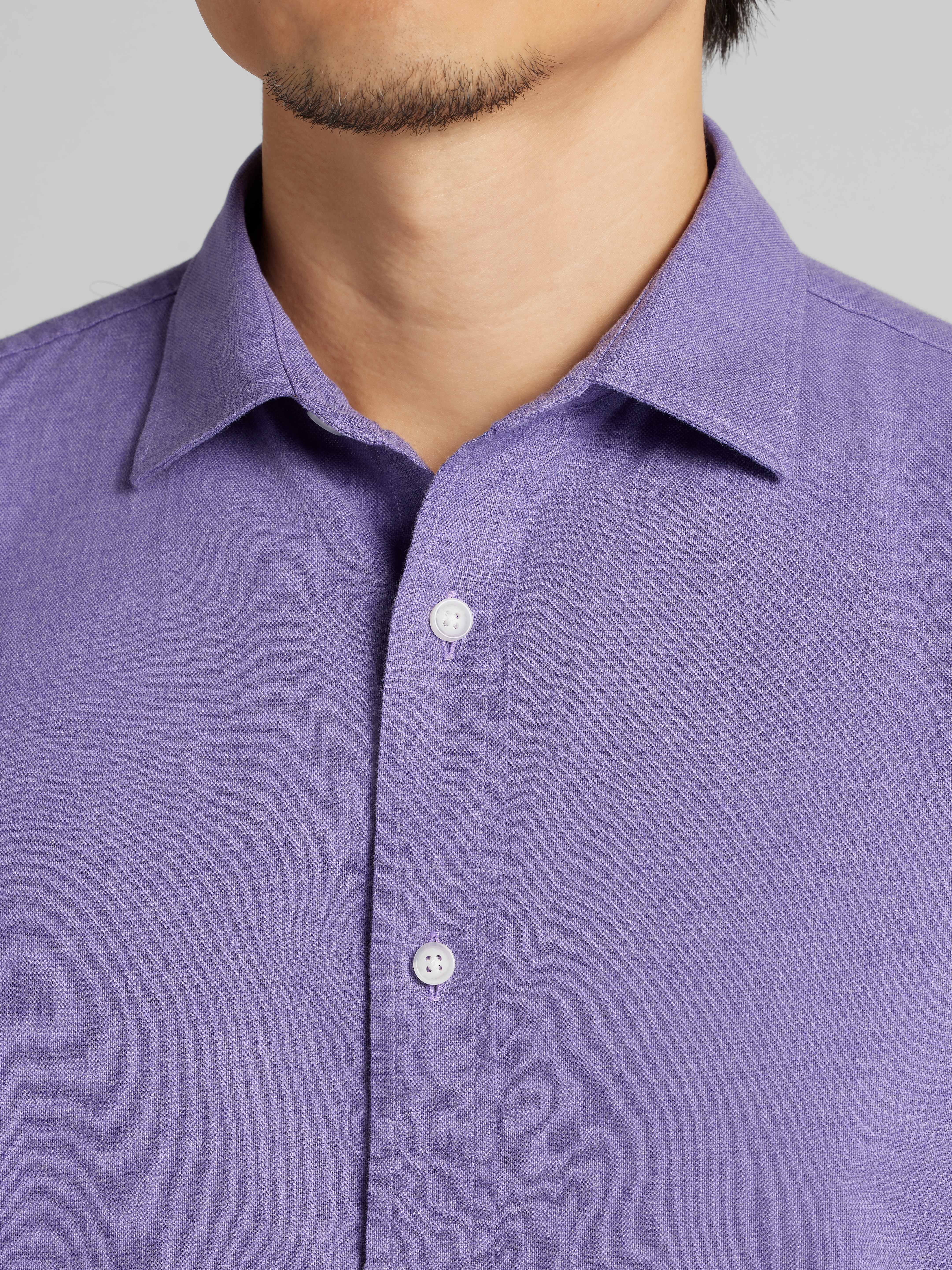 Modern Fit Button Up Shirt