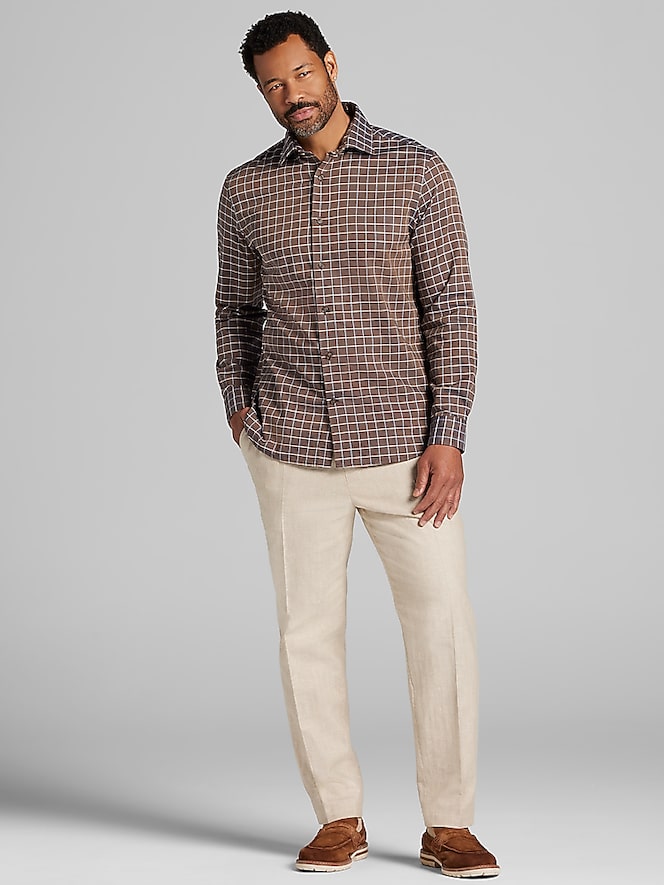 Joseph Abboud Modern Fit Button Up Shirt
