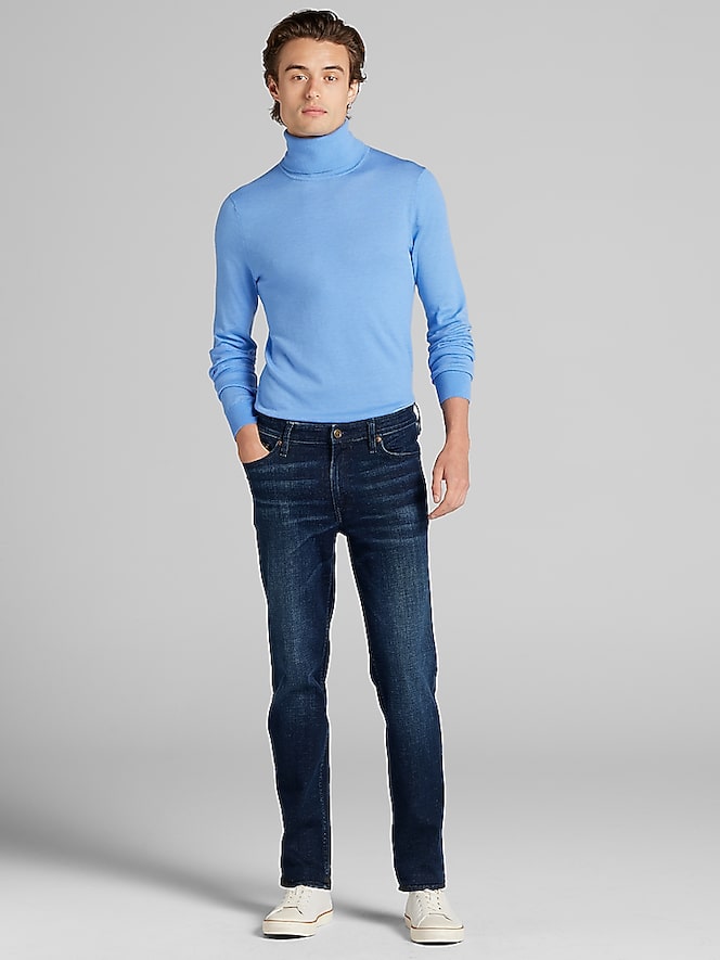 Paisley &Amp; Gray Slim Fit Turtleneck Sweater