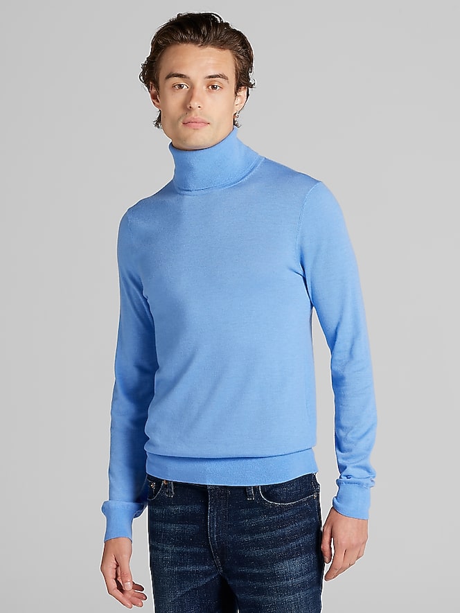 Paisley &Amp; Gray Slim Fit Turtleneck Sweater