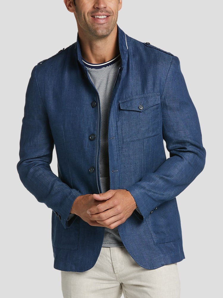 Military safari jacket sale