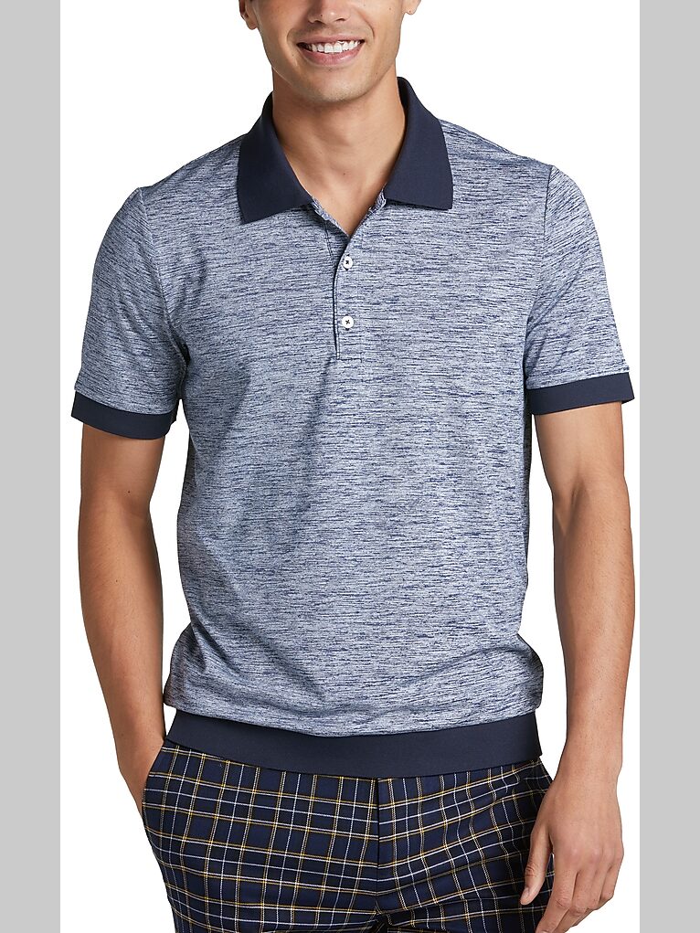 Paisley & Gray Slim Fit Polo Polo Shirts Men's Wearhouse