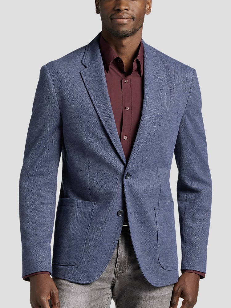 Men's wearhouse blue blazer top