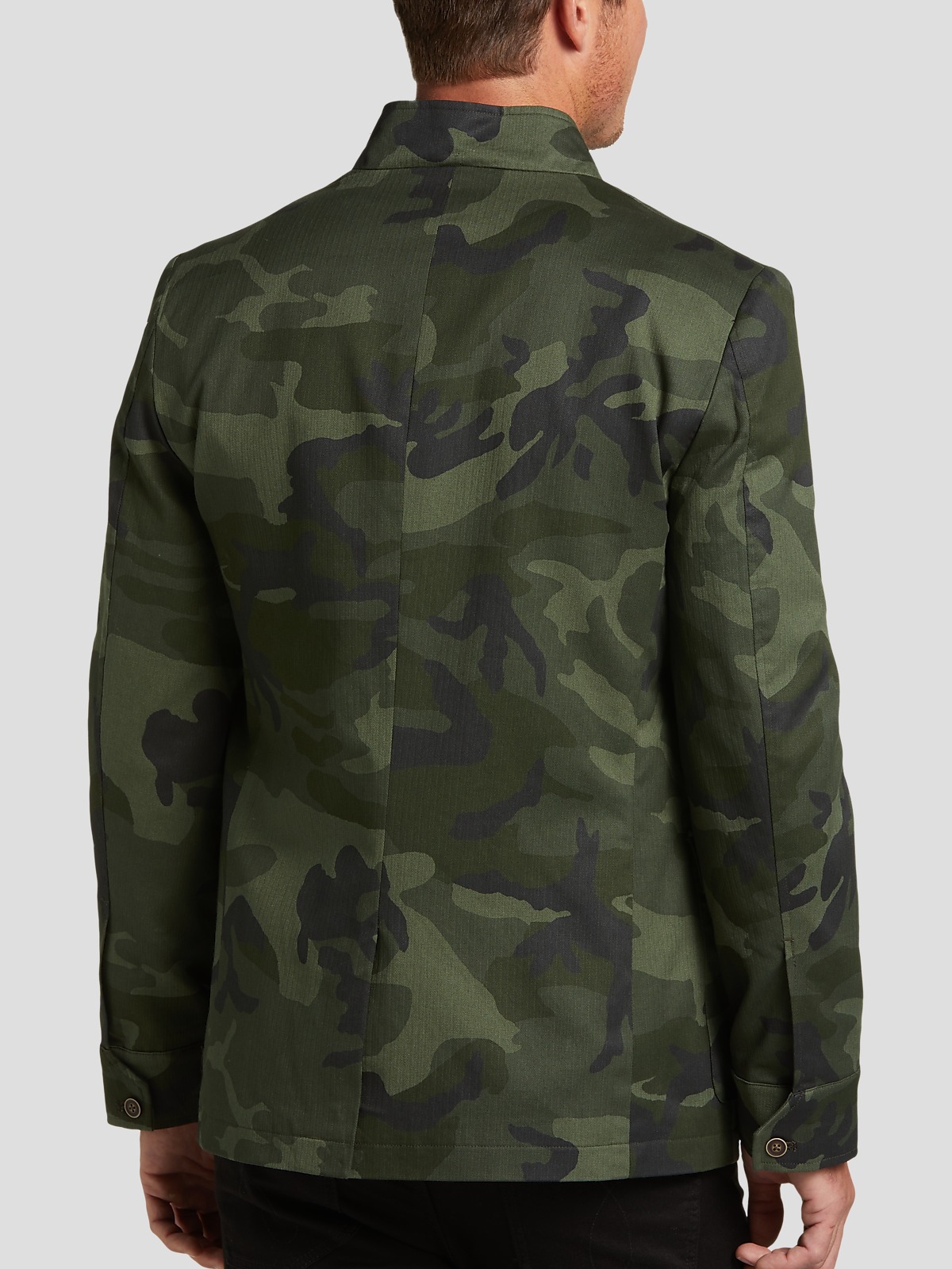 Army fatigue blazer jacket hotsell