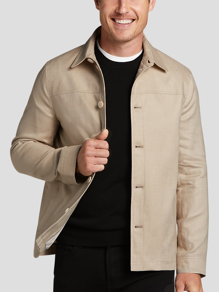 Modern Fit Shirt Jacket