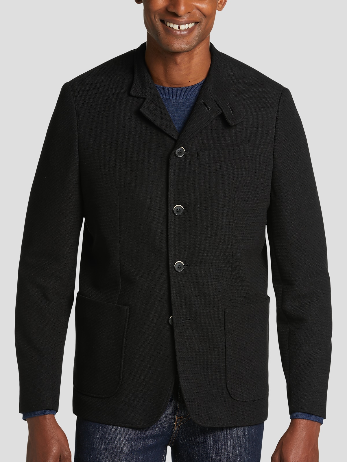 Awearness Kenneth Cole Slim Fit Nehru Jacket | All Clearance $39.99 ...