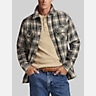 Weatherproof Vintage Unlined Slub Shirt Jacket