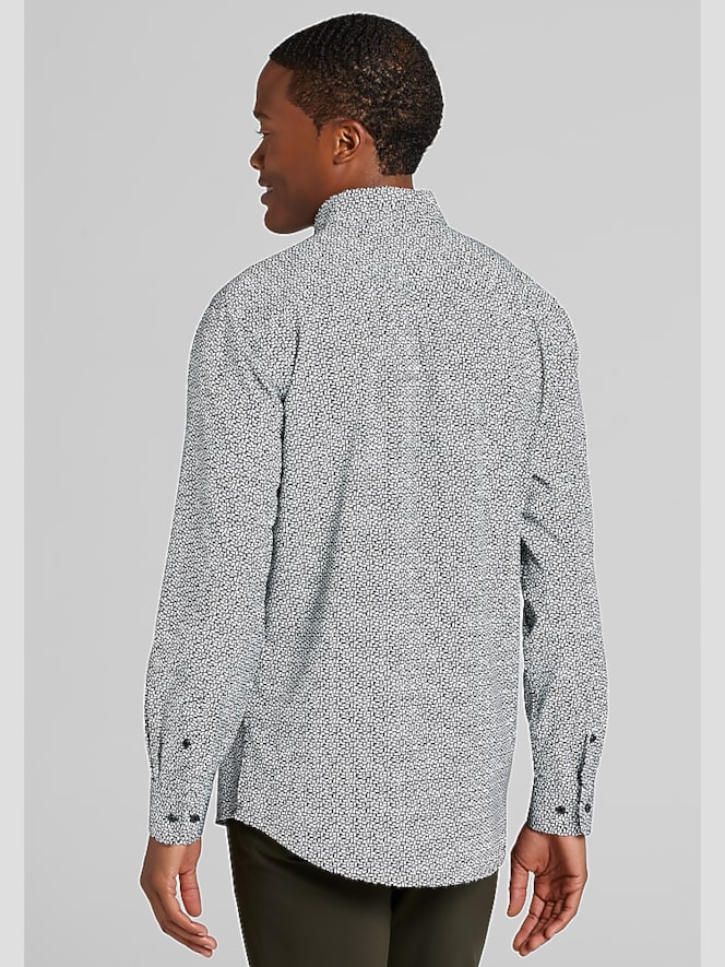 Awearness Kenneth Cole CHILLFLEX Slim Fit 4-way Stretch Button Up Shirt