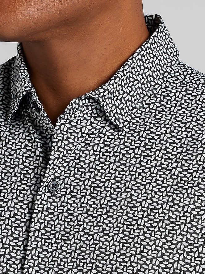 Awearness Kenneth Cole CHILLFLEX Slim Fit 4-way Stretch Button Up Shirt