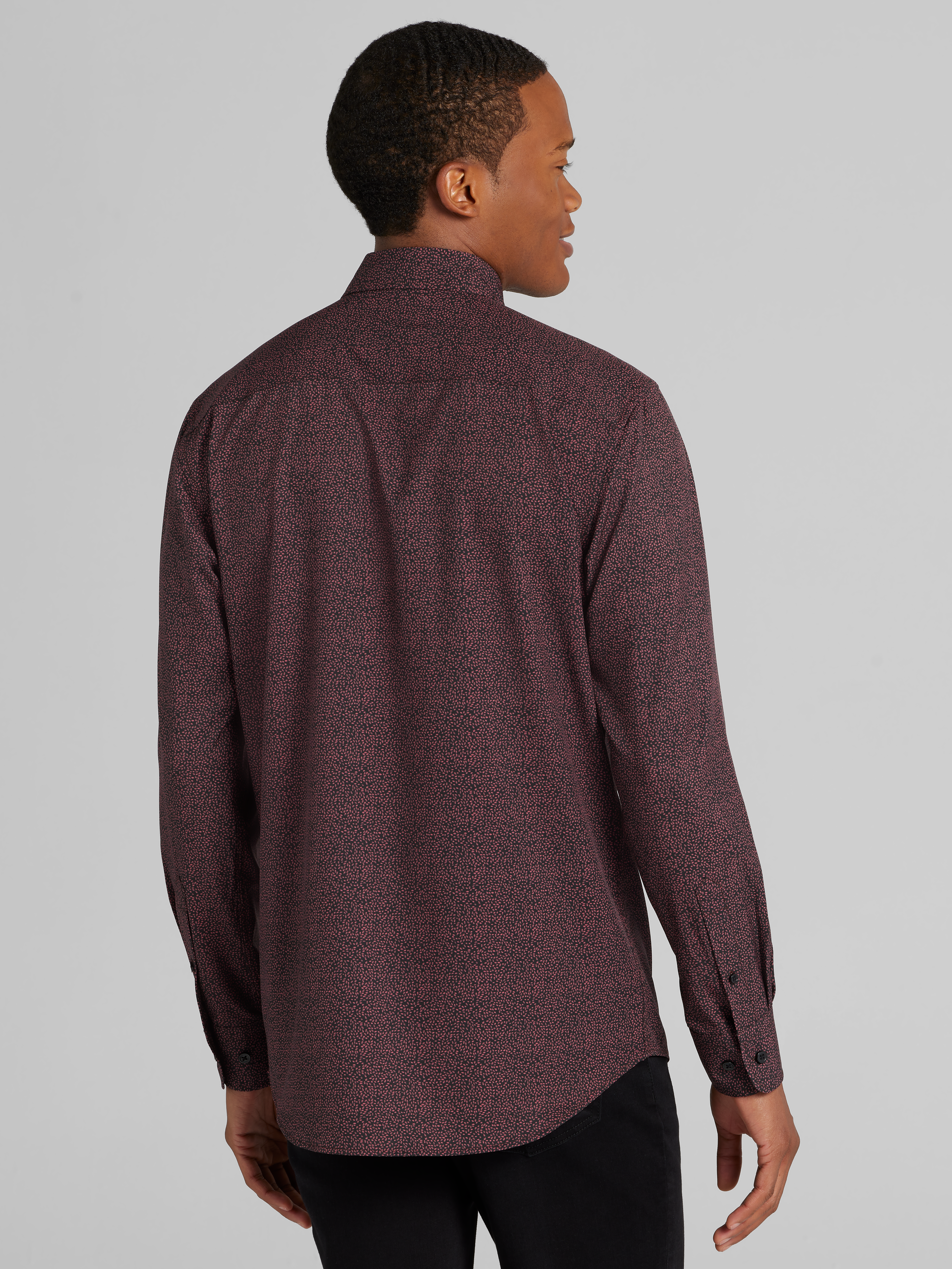 CHILLFLEX Slim Fit 4-Way Stretch Button Up Shirt