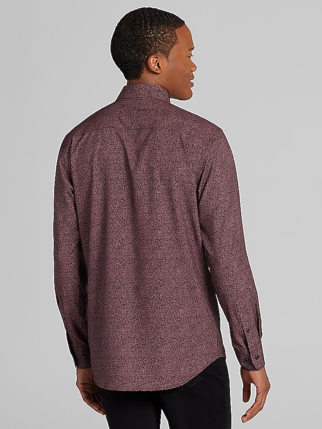 Awearness Kenneth Cole CHILLFLEX Slim Fit 4-way Stretch Button Up Shirt