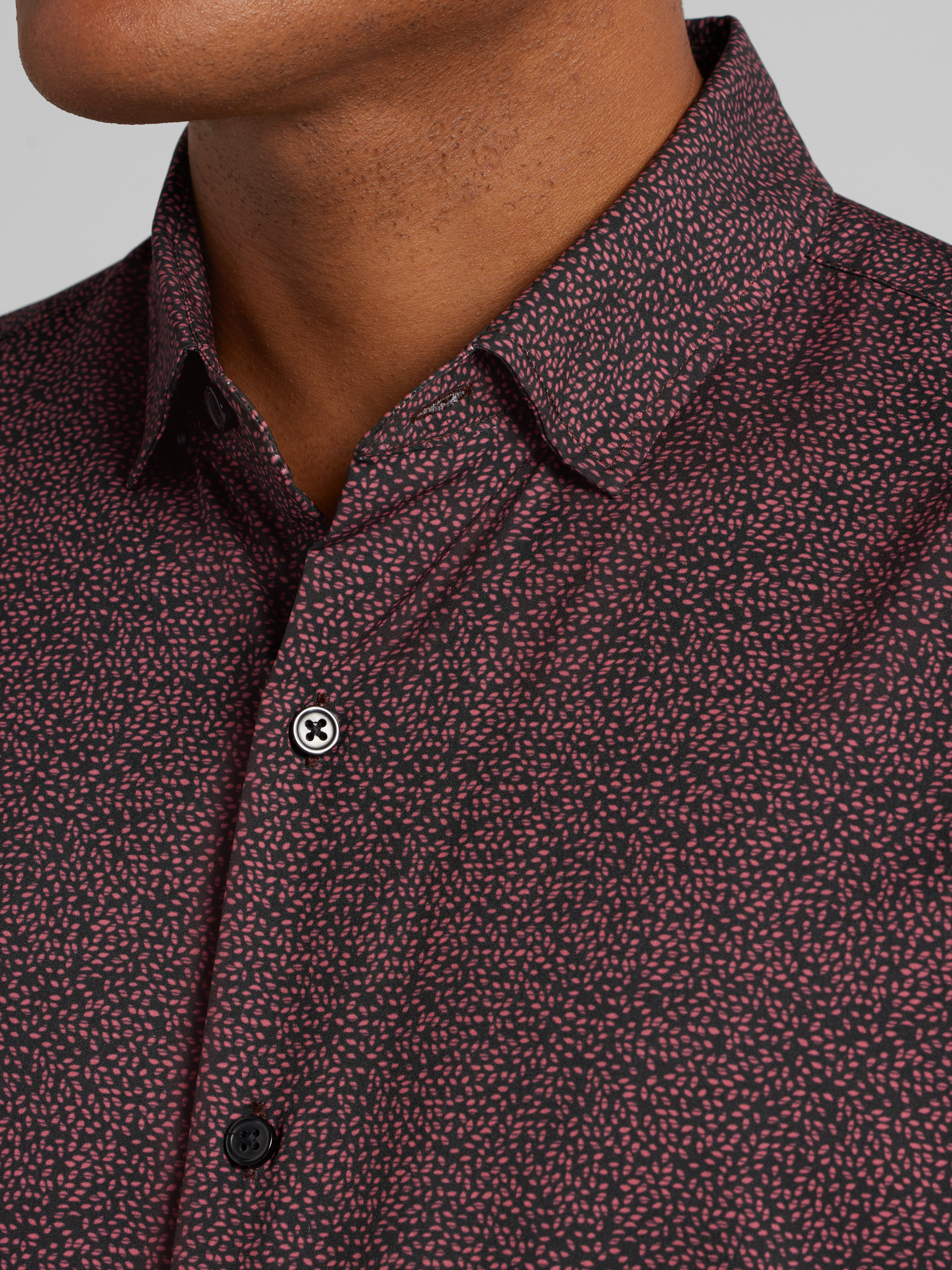 CHILLFLEX Slim Fit 4-Way Stretch Button Up Shirt