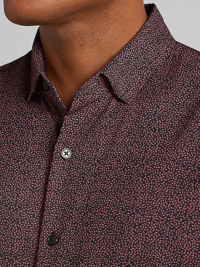 Awearness Kenneth Cole CHILLFLEX Slim Fit 4-way Stretch Button Up Shirt