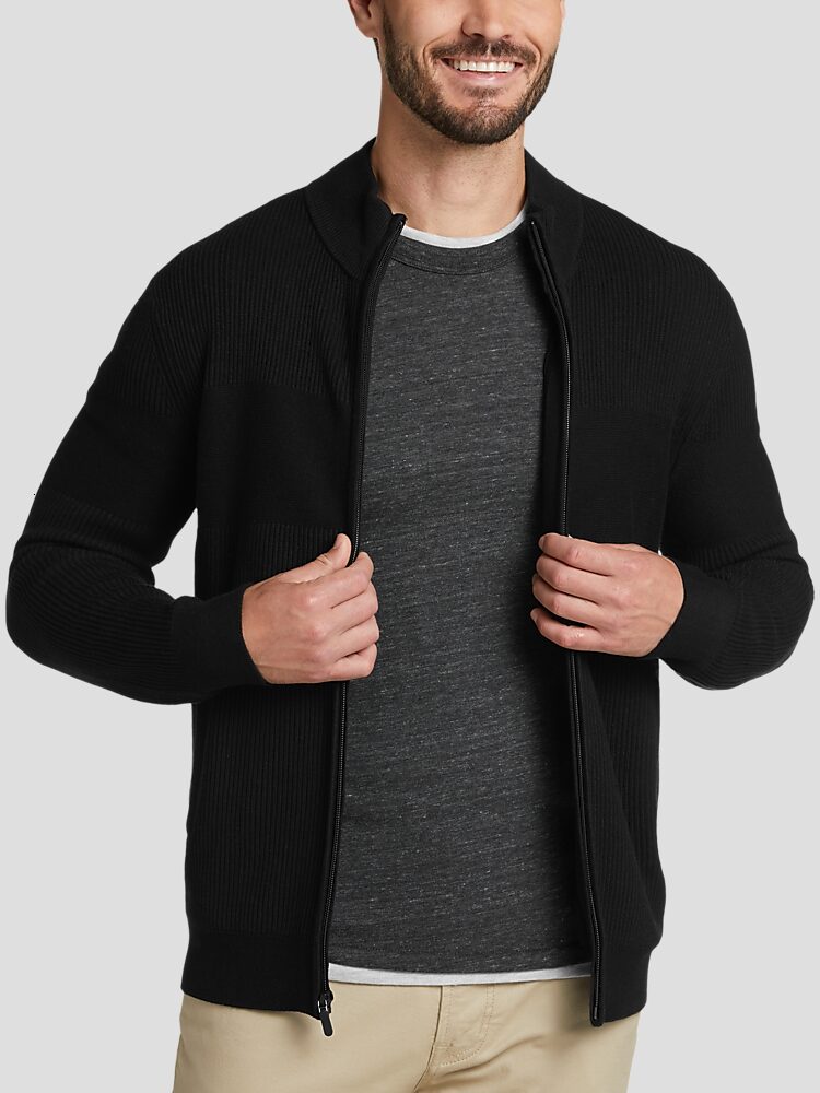 Awearness Kenneth Cole Engineered Stitch Sweater Sweaters Men s Wearhouse