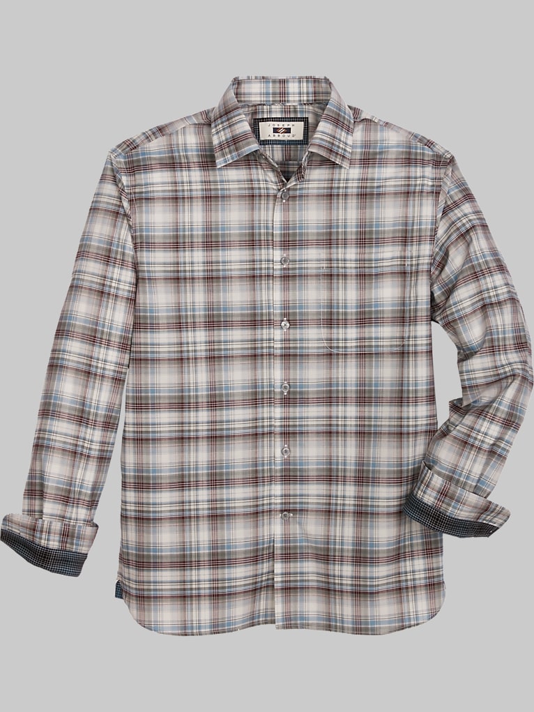 Joseph Abboud Modern Fit Spread Collar Sport Shirt All Sale Men's