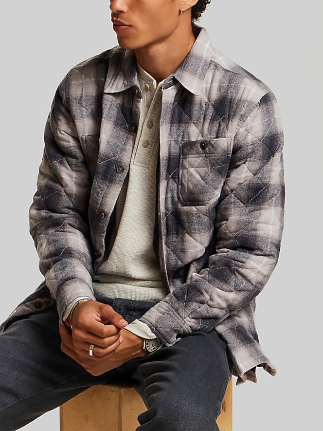 Weatherproof Vintage Regular Fit Quilted Shirt Jacket
