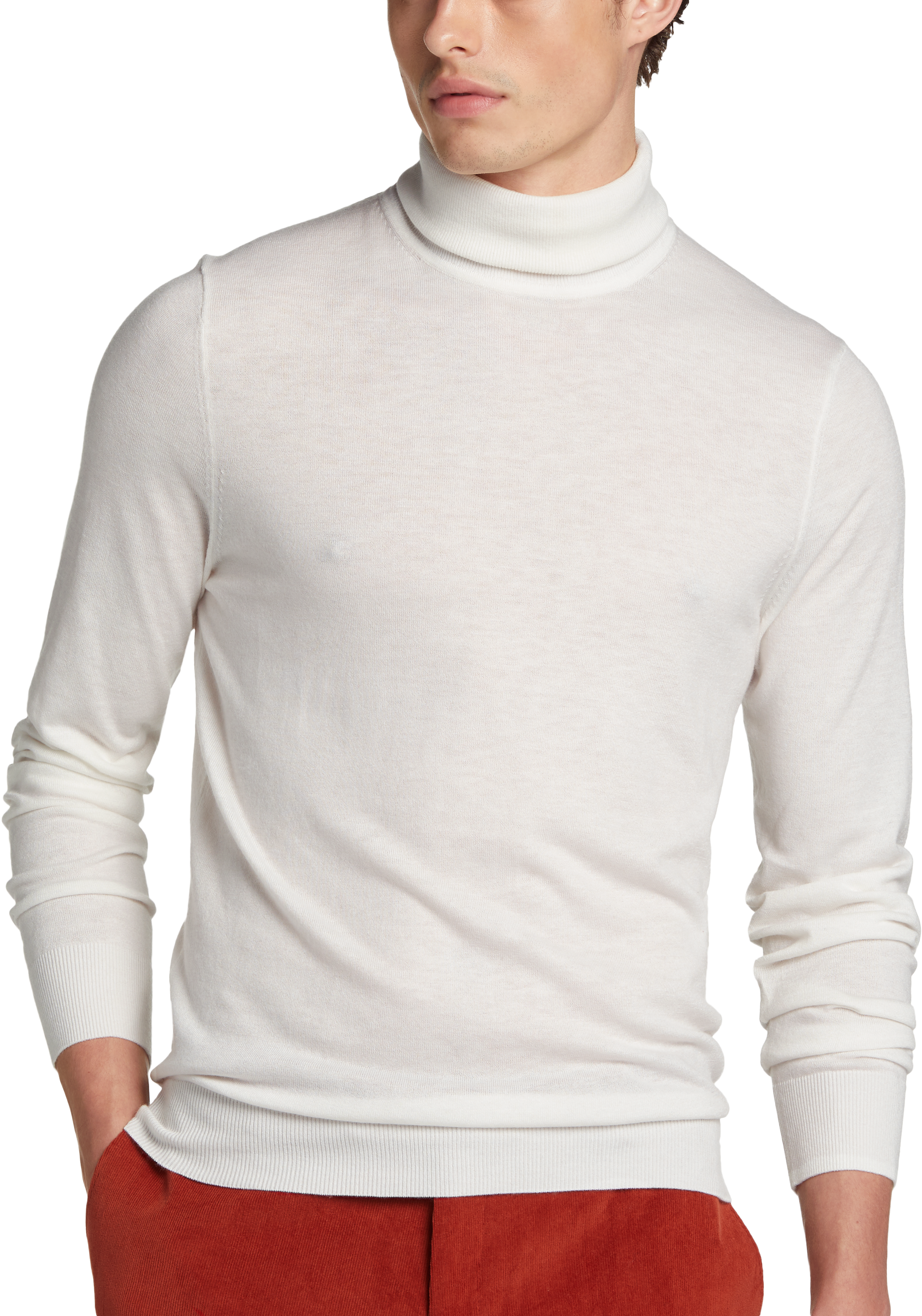 Mens ivory outlet turtleneck