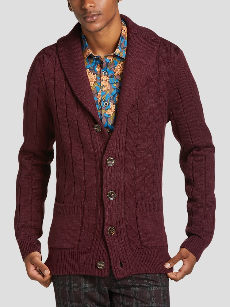Chunky 2025 shawl cardigan