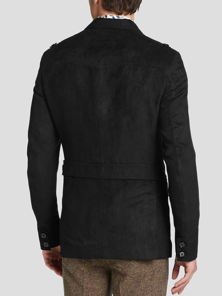Slim fit military jacket cheap