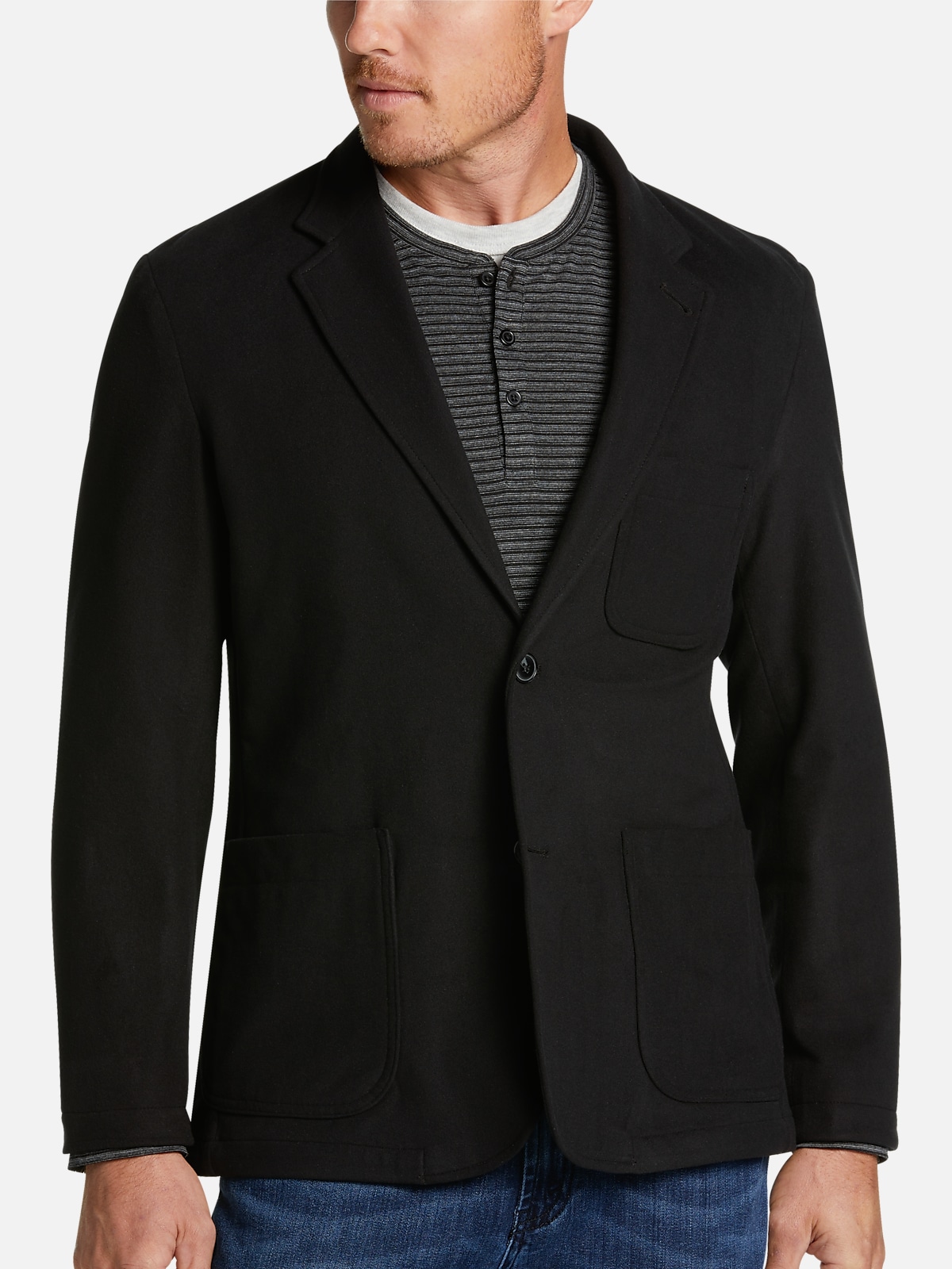 Michael Strahan Modern Fit Soft Jacket All Clearance 3999 Mens Wearhouse 