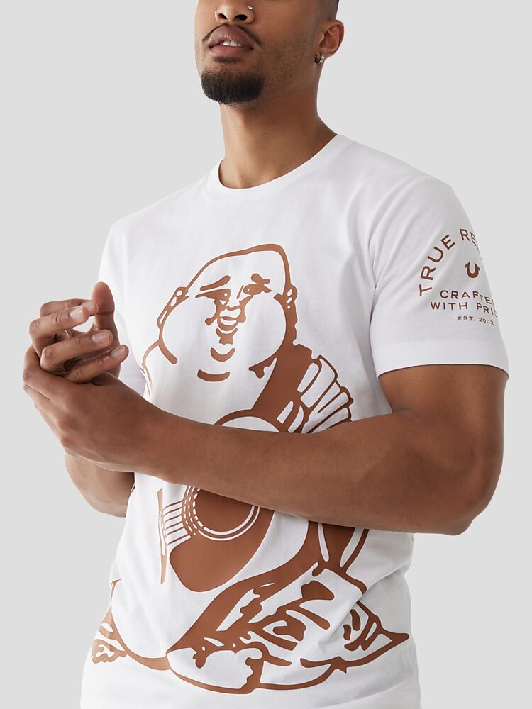 True Religion Oversized Buddha Crew Neck Tee T Shirts Men s Wearhouse
