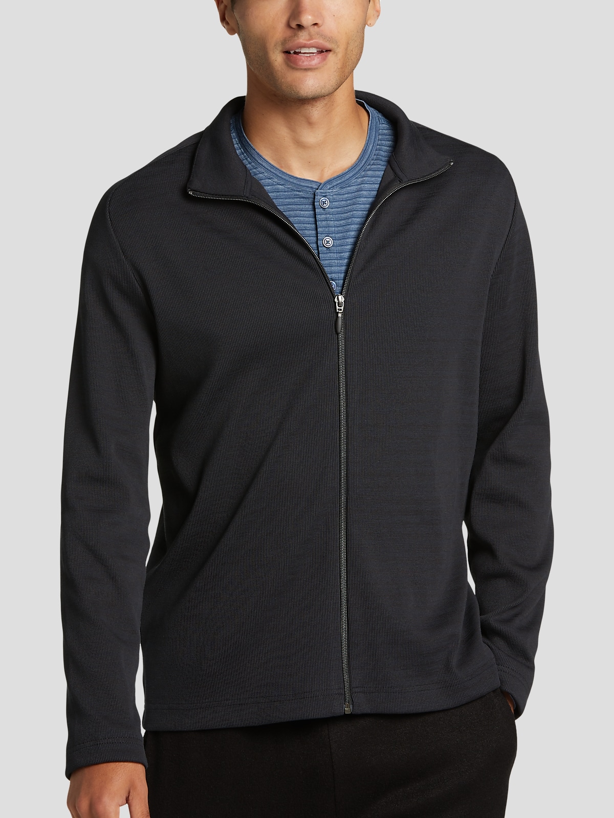 Kenneth cole fleece jacket top