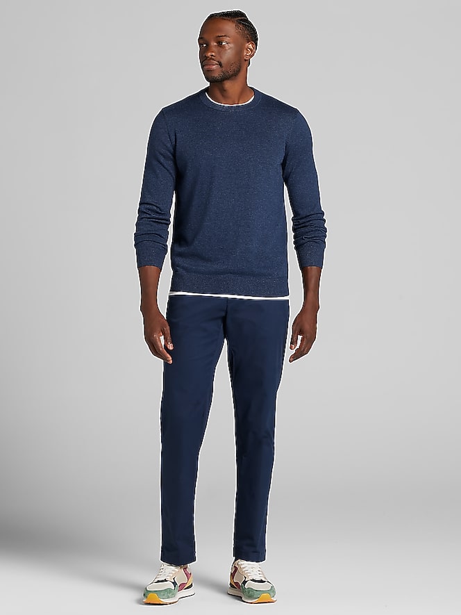 Wilke-Rodriguez Marled Jersey Crewneck Sweater