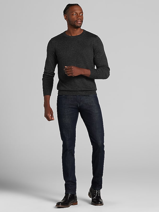 Wilke-Rodriguez Marled Jersey Crewneck Sweater