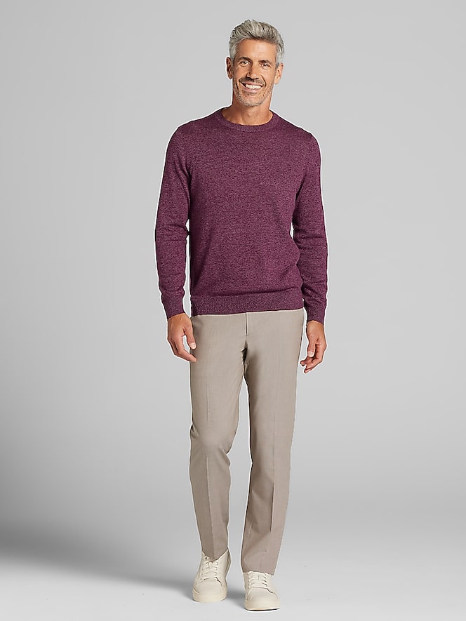 Wilke-Rodriguez Marled Jersey Crewneck Sweater