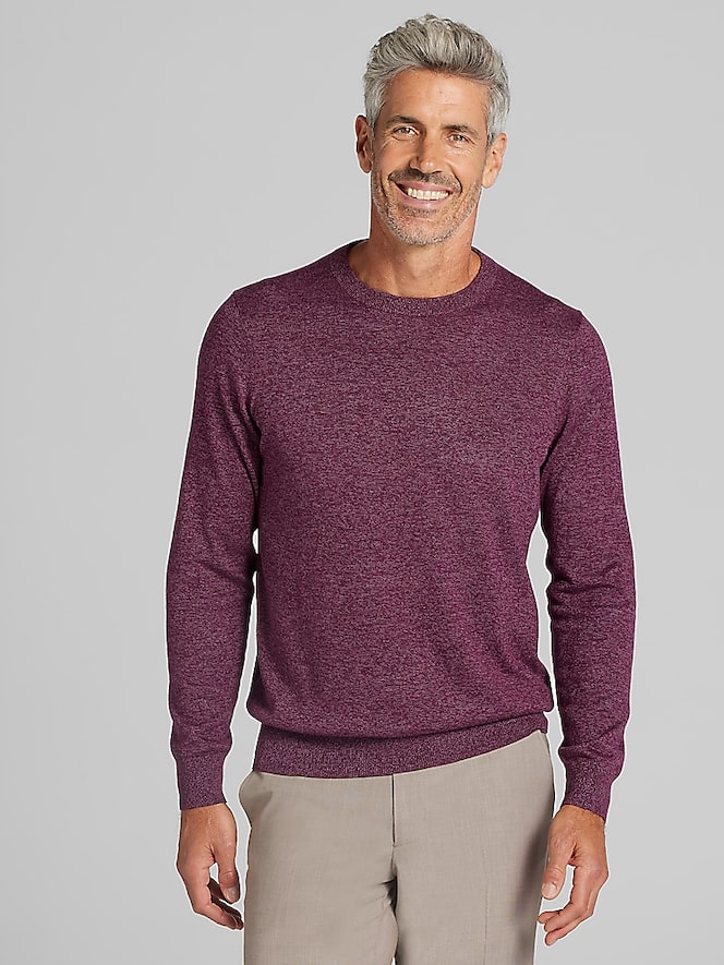 Wilke-Rodriguez Marled Jersey Crewneck Sweater