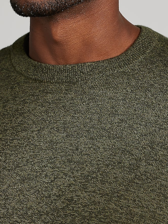Wilke-Rodriguez Marled Jersey Crewneck Sweater