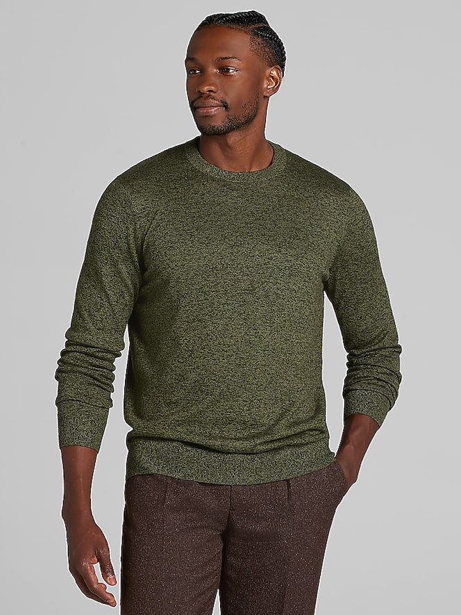 Wilke-Rodriguez Marled Jersey Crewneck Sweater