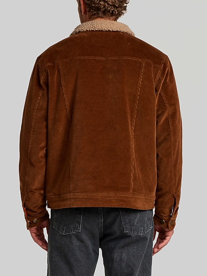 Weatherproof Vintage Berber-Lined Corduroy Trucker