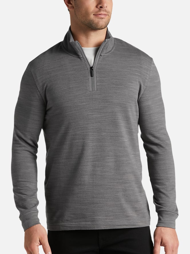 Awearness Kenneth Cole Slim Fit 1/4 Zip Sweater | All Clearance $39.99 ...