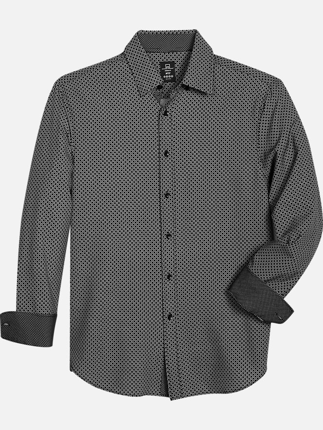 Michael Strahan Modern Fit Performance 4 Way Stretch Sport Shirt All Clearance 3999 Mens 