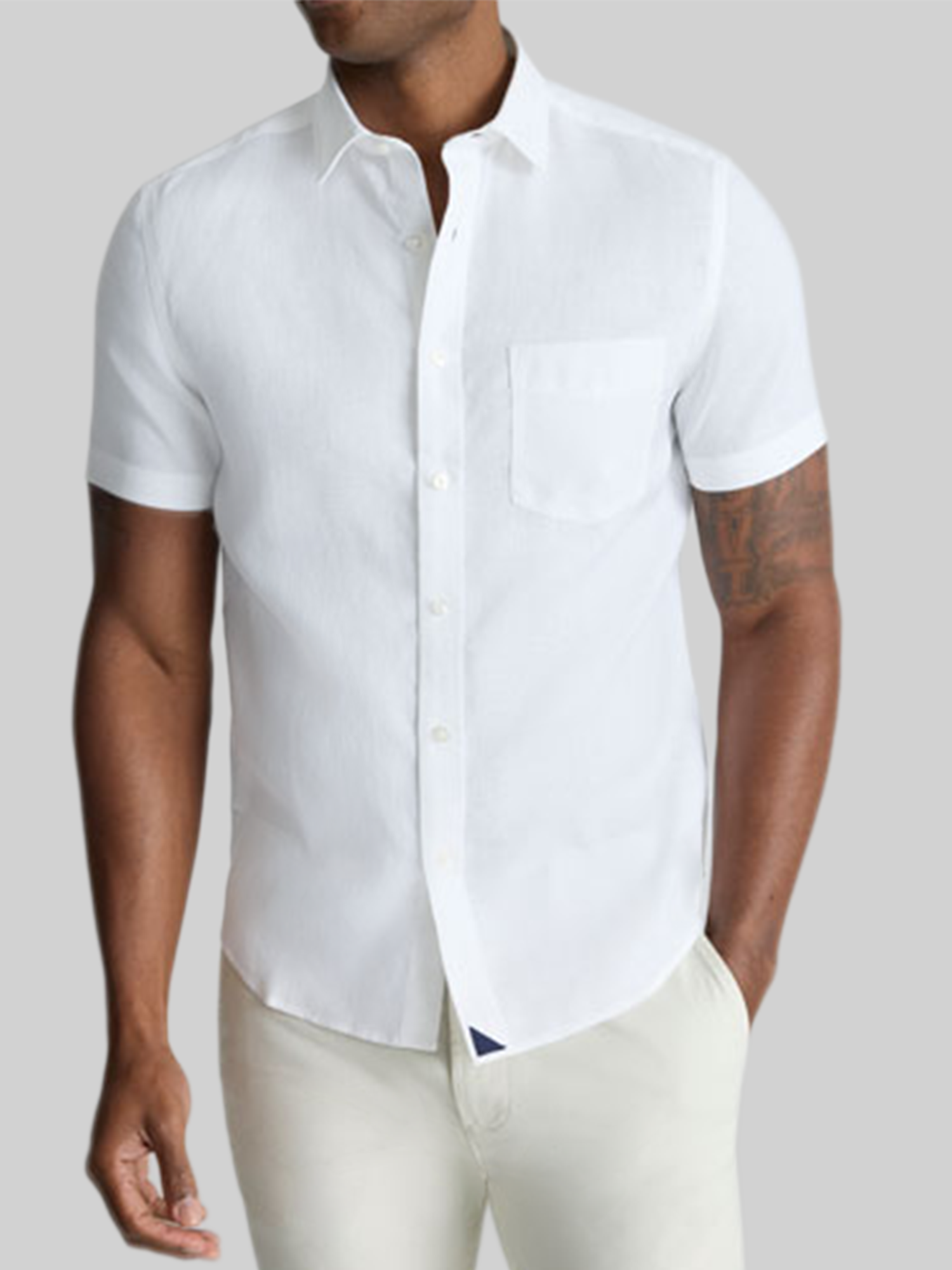 Men's Short Sleeve Button Up Shirts Near Me