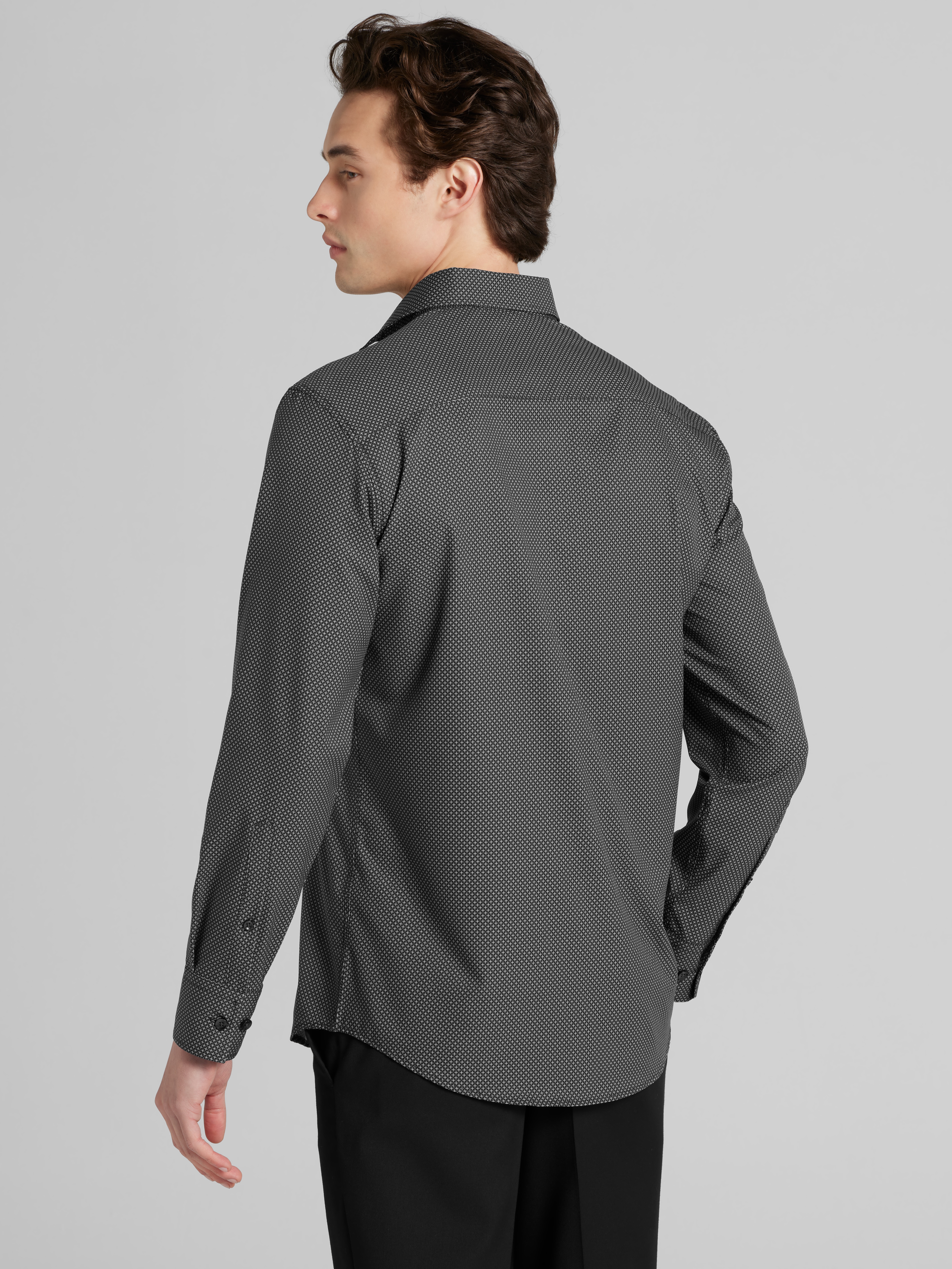 CHILLFLEX Slim Fit 4-Way Stretch Button Up Shirt