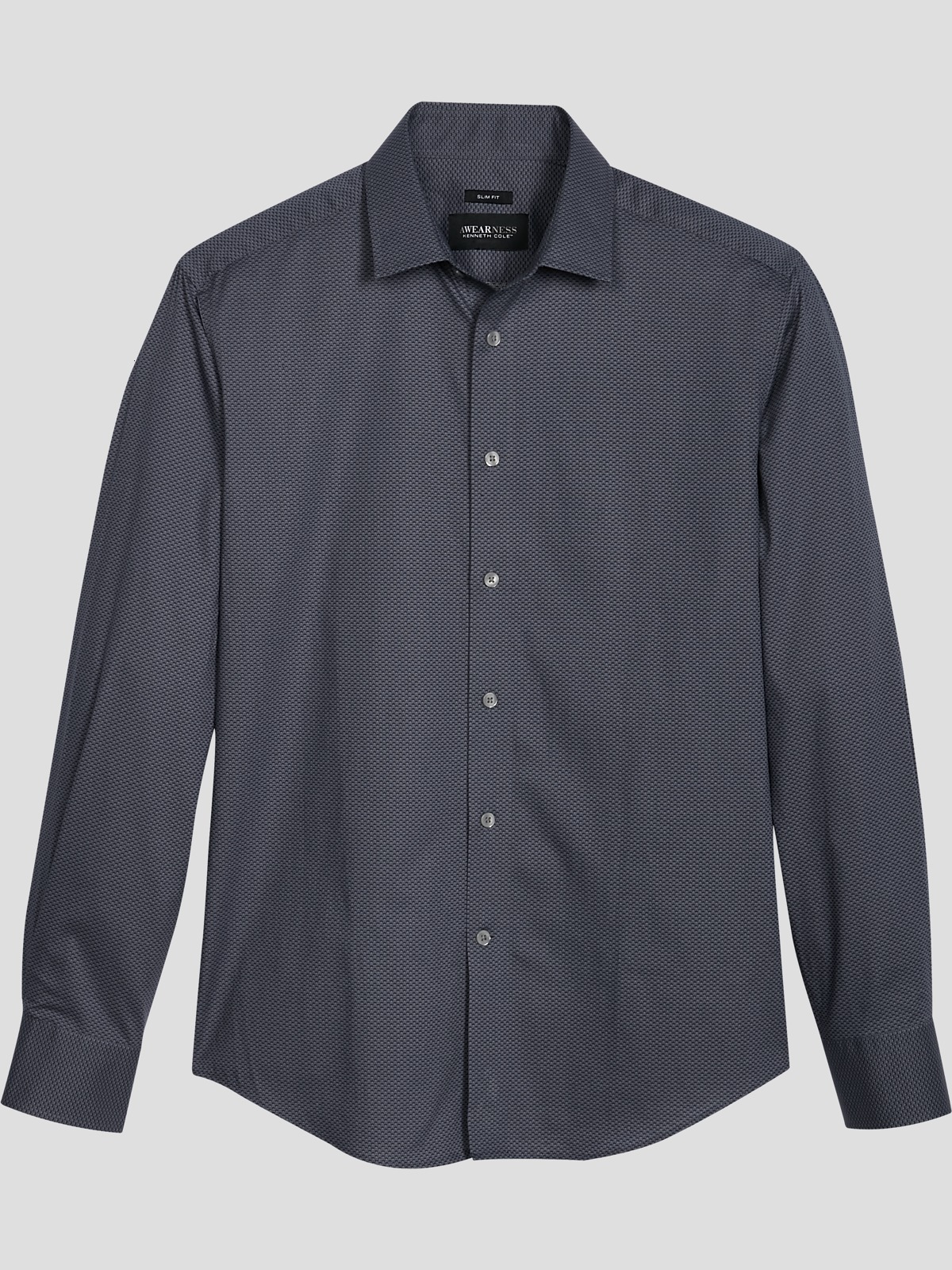 Awearness Cole Slim Fit Spread Collar Sport Shirt Sport