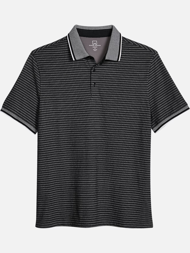 Michael Strahan Modern Fit Short Sleeve Polo | Polo Shirts | Men's ...