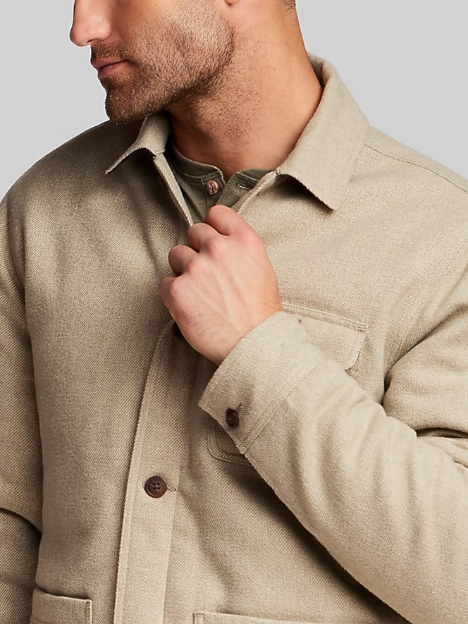 Weatherproof Vintage Regular Fit Faux Wool Padded Chore Coat
