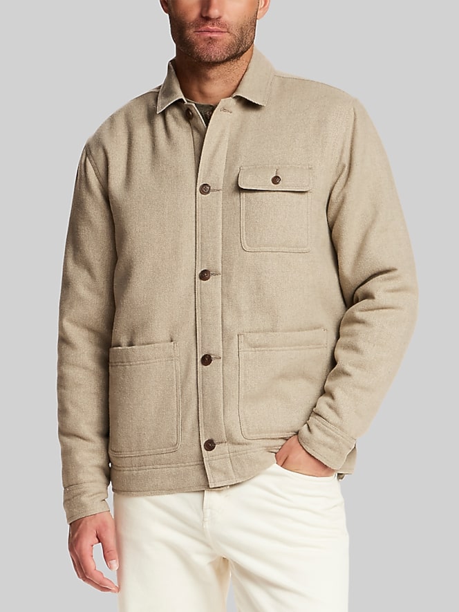 Weatherproof Vintage Regular Fit Faux Wool Padded Chore Coat