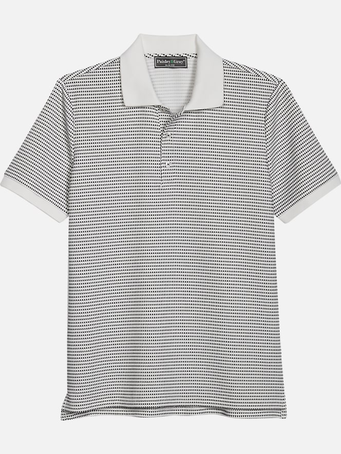 Paisley & Gray Slim Fit Polo All Sale Men's Wearhouse