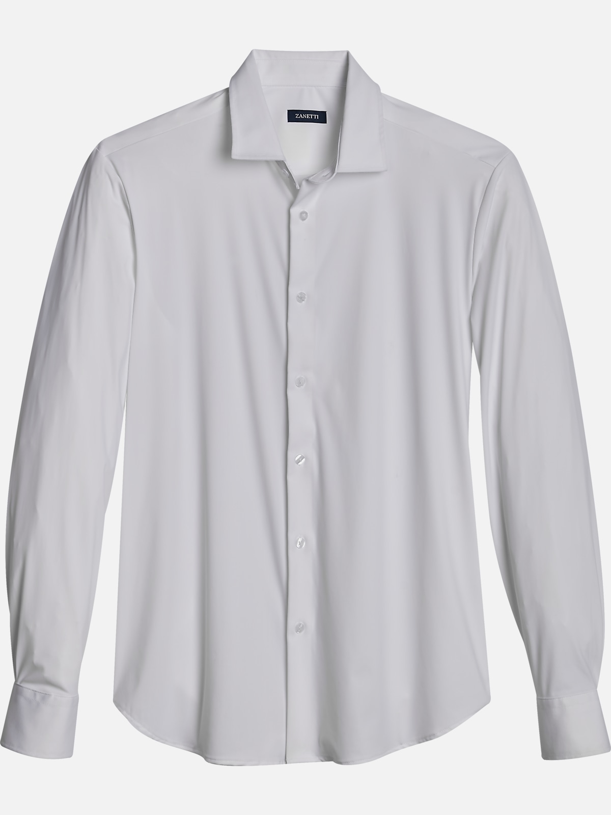 Zanetti Modern Fit Spread Collar Sport Shirt | All Sale| Men's Wearhouse