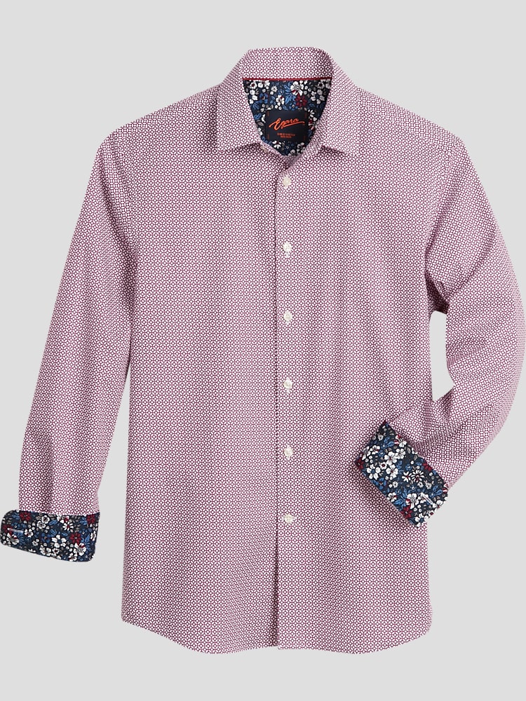 Egara Slim Fit Sport Shirt Sport Shirts Men s Wearhouse