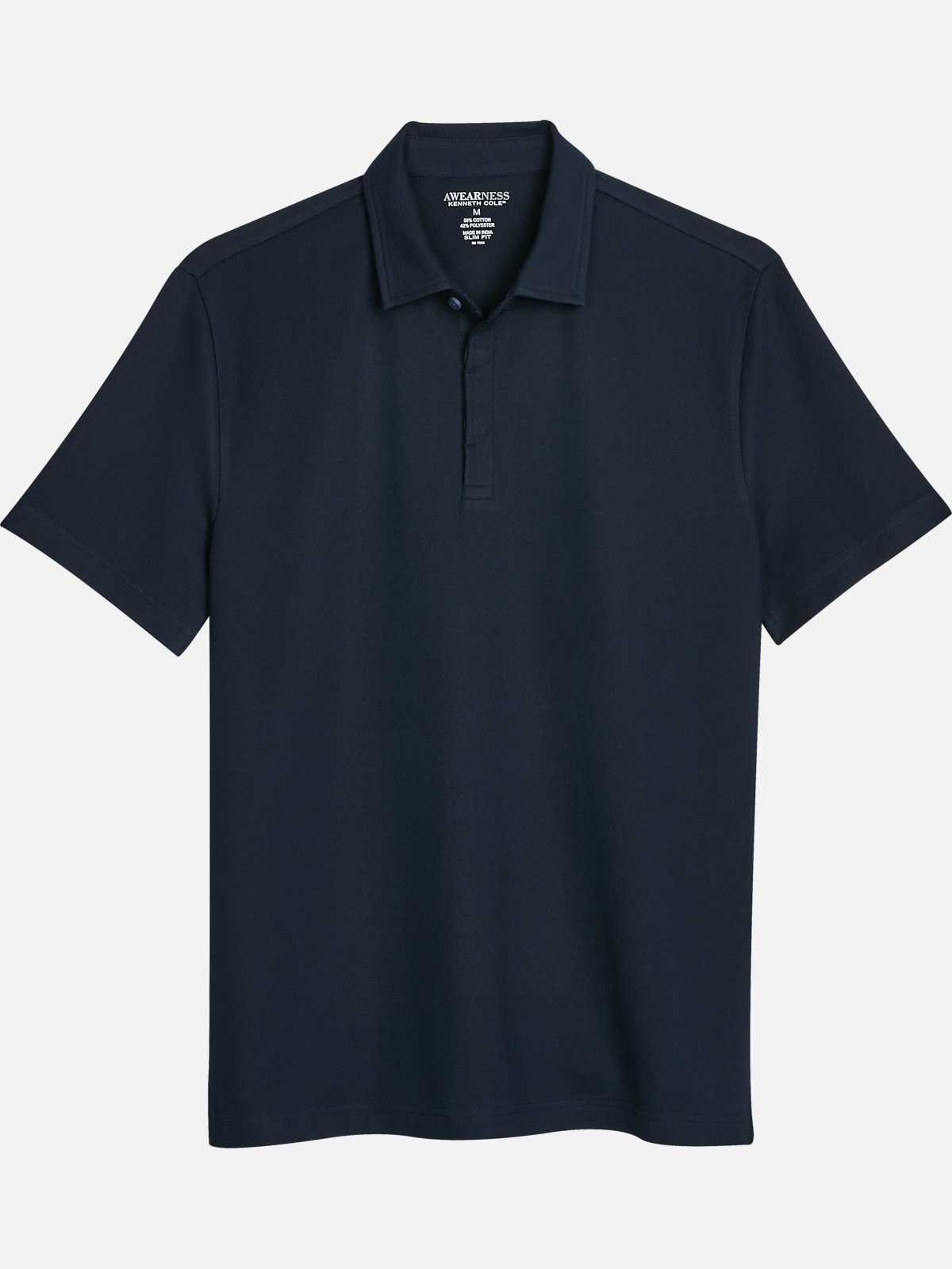 Awearness Kenneth Cole Slim Fit Pique Polo | Casual Shirts| Men's Wearhouse