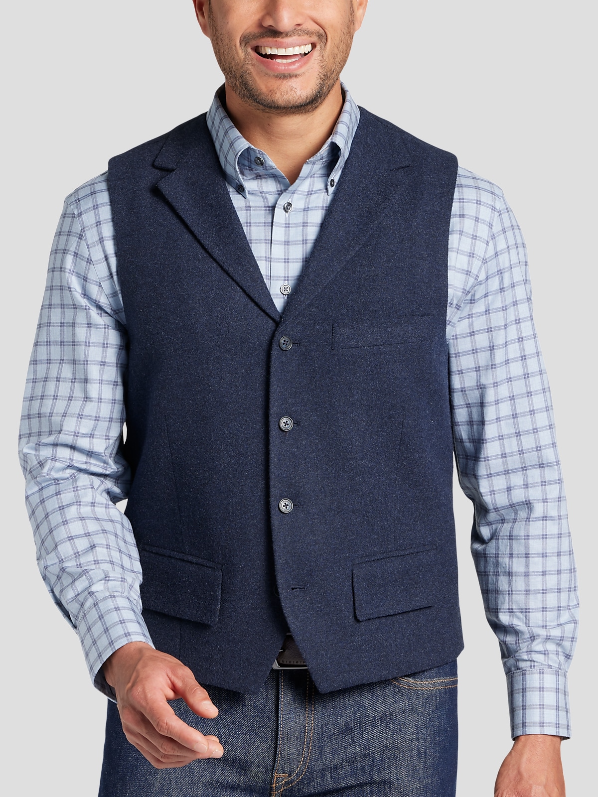 Men's wearhouse tweed top