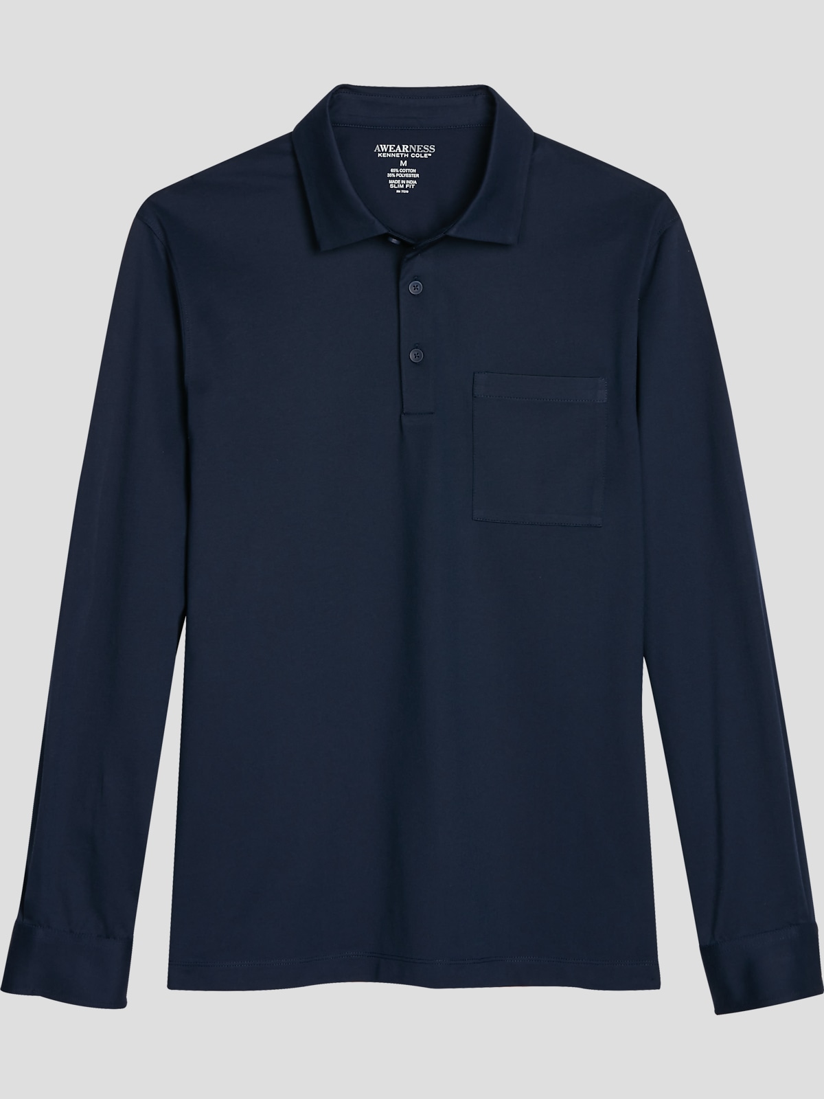 Awearness Cole Slim Fit Jersey Polo Polo Shirts Men's Wearhouse